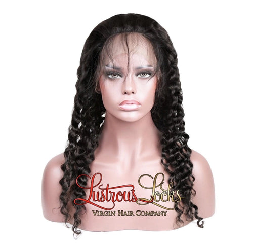 Rich Wave Full Lace Wig - Lustrous Locks Hair Co.